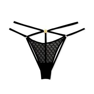 Victoria’s Secret VERY SEXY Icon Lace Open Back Strappy Brazilian Panty
